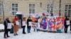 Акцыя салідарнасьці зь беларускімі жанчынамі-палітвязьнямі, Львоў, 2021 год