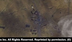 На этом снимке Planet Lab, сделанном в сентябре 2023 года, виден ракетный полигон Панково на Новой Земле