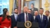 Дональд Трамп у Белым доме 2 верасьня 2025 году