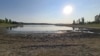 Краєвид на Сімферопольське водосховище, липень 2025 року
