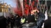 Пратэсты каля прадстаўніцтва Эўразьвязу ў Сафіі 22 лютага
