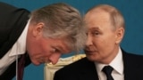 Дмитрий Песков и Владимир Путин 