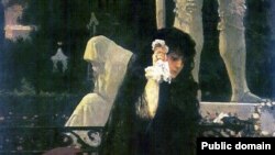 И.Е.Репин «Дон Жуан и донья Анна», фрагмент