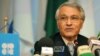 شکیب خلیل، رییس سازمان اوپک، در نشست روز چهارشنبه در اران الجزایر (عکس: AFP)