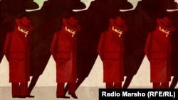 Caricature of spies