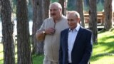 Аляксандар Лукашэнка і Ўладзімір Пуцін, архіўны здымак