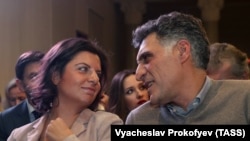 Тигран Кеосаян с Маргаритой Симоньян