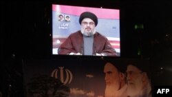 حسن نصرالله، رهبر گروه حزب الله لبنان