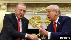 د امریکا او ترکیې ولسمشران، ډونالډټرمپ او رجب طیب اردوغان