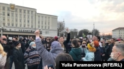 Акция протеста 21 апреля в Калининграде