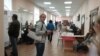 Избирательный участок в Петербурге 