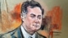 Судебный скетч Пола Манафорта 