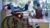 Russia -- Russia. Moscow. Wheelchair at school for sick children and children with disabilities