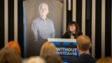Poland - forum in favor of political prisoners in Belarus. Natallia Dulina. Warsaw, 26Sep2025 