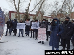 Рұқсат етілген митинг. Орал, 28 ақпан, 2021 жыл.