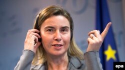 Federika Mogerini u Prištini