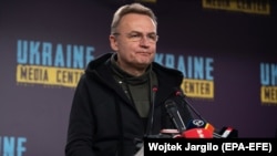 Мэр Львова Андрэй Садавы, архіўнае фота