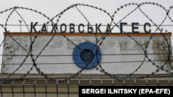 Каховська ГЕС поблизу Нової Каховки під контролем російських окупаційних військ. Херсонська область, 20 травня 2022 року