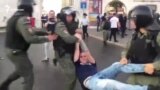 Задержания участников митинга и шествия против пенсионной реформы в Казани