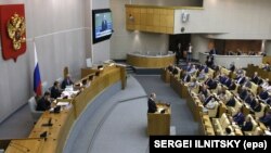 Оьрсийчоь -- Оьрсийчоьнан Пачхьалкхан Думана хьалха къемел деш ву президент Путин Владимир. 06.22.2016