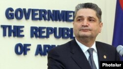52-летний Тигран Саркисян возглавляет правительство Армении с апреля 2008 года
