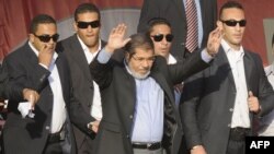 محمد مرسی در میدان التحریر
