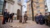Адкрыцьцё скульптурнай кампазыцыі «Менскі гарадавы»