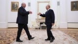 Встреча Александра Лукашенко и Владимира Путина в Кремле 