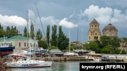 Євпаторійський морський порт, архівне фото